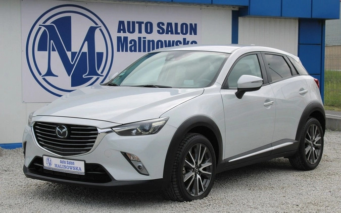 Mazda CX-3 cena 69900 przebieg: 81000, rok produkcji 2016 z Strzelno małe 529